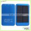 Backup portable power bank 5000mAh solar battery charger