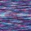 rayon polyester spandex multi color cable knit hacci slub sweater fabric for garments