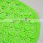 cute foots pattern and safty with suction cups pvc bath mat