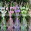 Square reed diffuser glass bottle with stopper rubber cork cap