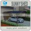 DIY awning for cars polycarbonate for town house