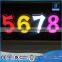 Attractive advertising equipment epoxy resin illuminated shop sign