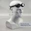 High-grade Head Male Head Fake Head Goggles Display Shelf Men Scarf Display Shelf Swimming Display Props