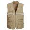 Custom men fashion fishing vest 2016