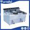 China professional 2-Tank and 2-Basket Fryer electric fully automatic fryer