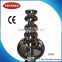 Full Stainless Steel Body 5 Tiers Feast Chocolate Fountain