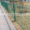 Green PVC Coated Welded Wire Mesh Fence