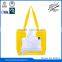 2015 portable PVC lightweight tote bag bags with plastic buckle