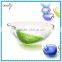 HOT!!! New design 5 pcs colored glass salad bowl set wholesale