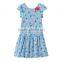 Summer New Styled Frock Short Sleeve Design Cotton Dress for Baby Girl Wholesale Kids Summer Dress