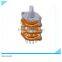 Rotary switch 6 positions 7position 8position volume control switch