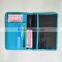 RFID Blocking Leather Travel Wallet Passport Wallet