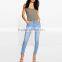 new design skinny stretchy light blue women jeans (JXA125)