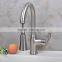 Brushed Nickel Commercial American Style Pull Down Kitchen Faucet 14107-BN