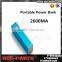 2015 New Design Portable Power Bank 2600mah