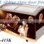 SD-151 to SD-415 electric top open curved sliding glass door chest freezer