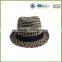 Gentleman grid wholesale fedora snapback hats