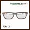 China Fashion Wood optical eyewear reading glasses for Optics