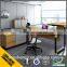 special office furniture design double Y shape office partition for 6 people