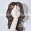 Brazilian Long Brown kinky curls wig synthetic costume wig N272