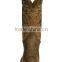 tan popular bay Apache leather western cowboy boots wholesale