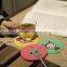 New product mini mat coffee cup warmer coaster