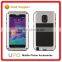 [UPO] High Quality Metal + Silicone Powerful Defender Rugged Case for Samsung Galaxy Note 4,Phone accessories