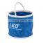 Canvas Folding Bucket Outdoor Portable Fishing Bucket Fishing Tackle