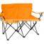 Two seater folding camping double beach lover chairs w cup holder