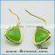 Alloy copper new coming glass stone earrings