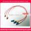 2 M Dual Fiber 850nm C-lends Gold-plated Tube Premium Fiber Collimator 5mm WD 250um fiber optic collimator OEM factory