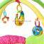 Eco-friendly Baby Play Gym And Mats Round Folding Mat