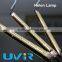 Halogen infrared single tube short wave gold reflector fast start bulb