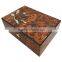 Highlights baked lacquer Wooden Jewelry Box