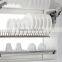 2016 High quality stainless steel dish rack,kitchen cabinets dish rack china wholesale