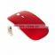 Cheap Price Black Customized Logo Printing Mini Flat Wireless Mouse