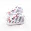 New arrival canvas baby sport print mickey first walking baby shoes