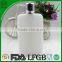 HDPE White Empty Oval Disposable 300ml Plastic Bottle for Wine