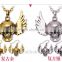 hiphop imitation jewelry halloween punk skull pendant earrings with wings Yiwu factory fashion imitation jewelry EAR1129