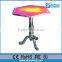 2015 new products modern led furniture bar table, color liquid interactive led table