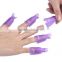 10 Pcs/Lot Nails Remover Soak Off Cap Clip Nail Art Tool Acrylic UV Gel Polish Remover Cap Wrap