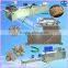 Automatic stainless steel gas puffed snack food processing line
