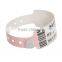 Plastic Fudan F08 disposable printable RFID hospital wristband