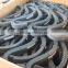 Cultivator machine spring handle
