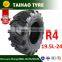 Qingdao tyre factory R4 backhoe tire 19 5 l 24