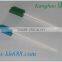 Medical using disposable sterile ridge foam oral care swab with 10cm paper stick with good quality free sample