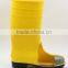 pvc kness boots plain or steel toe work boots