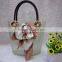 Fashion sparkling Silicone Beach Bag with Silk Butterfly knot