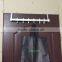 Al Hook Over Door Hook Rail Hook Hanger with 6 Hooks
