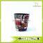 Hot Sale Waste Bin Roma Clock Print Faux Leather Trash Can